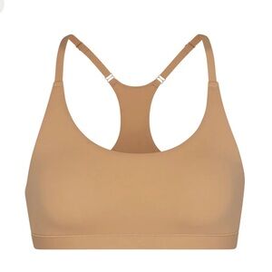 SKIMS Fits Everybody Racerback Bralette (Ochre)